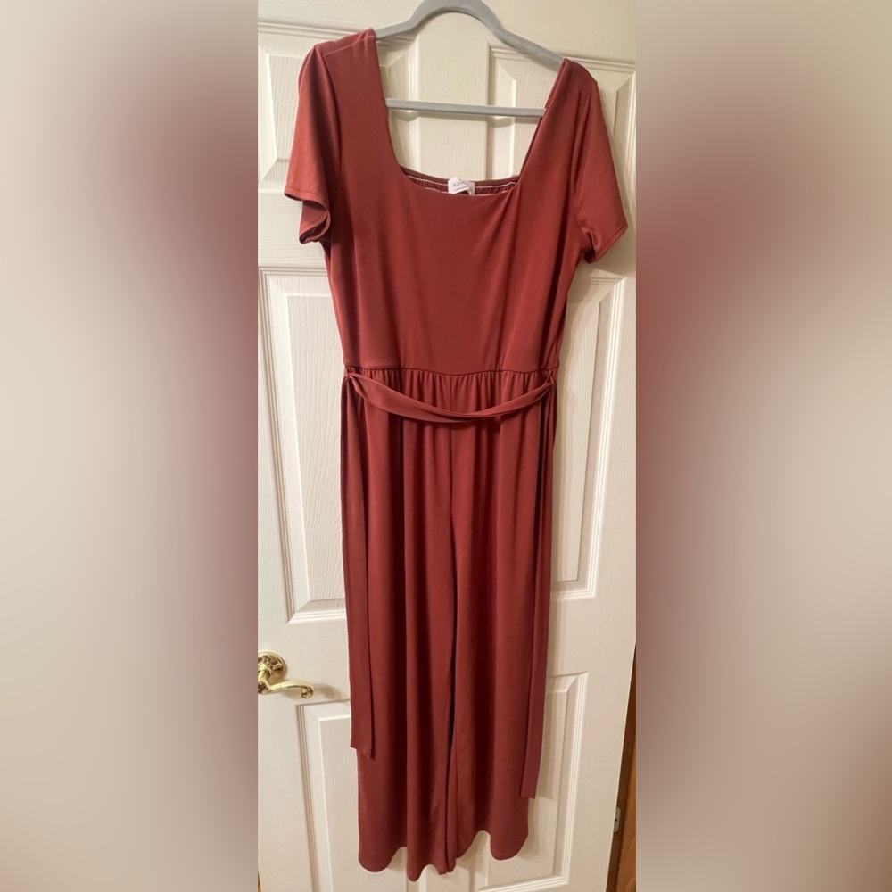 Kaileigh Orange Ruched Maxi Sundress for Wedding Guest